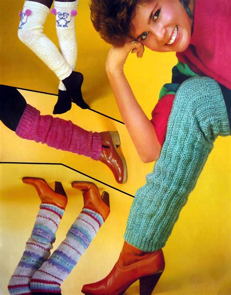 80s leg warmers fashion.